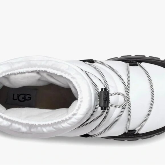 NEW UGG Yose Puffer Mid Waterproof Boots white for women 764mn - Picture 8 of 8